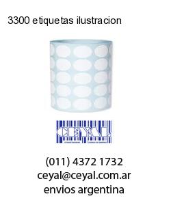 3300 etiquetas ilustracion