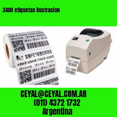 3400 etiquetas ilustracion