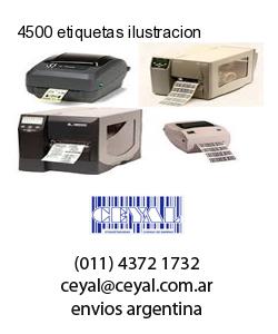 4500 etiquetas ilustracion