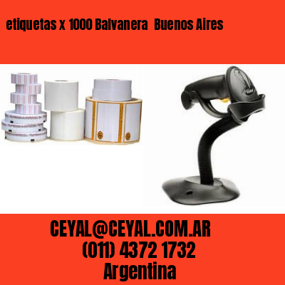 etiquetas x 1000 Balvanera  Buenos Aires