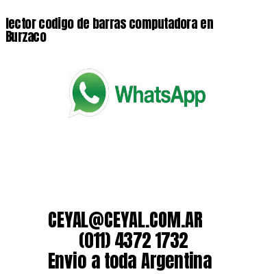 lector codigo de barras computadora en Burzaco