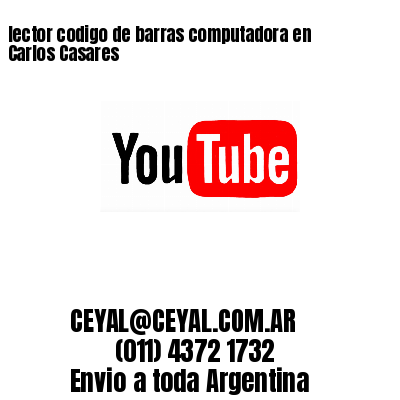 lector codigo de barras computadora en Carlos Casares