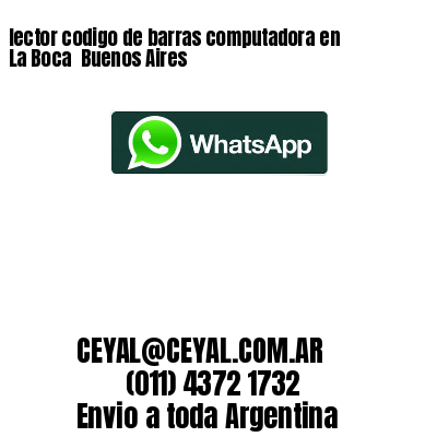 lector codigo de barras computadora en La Boca  Buenos Aires