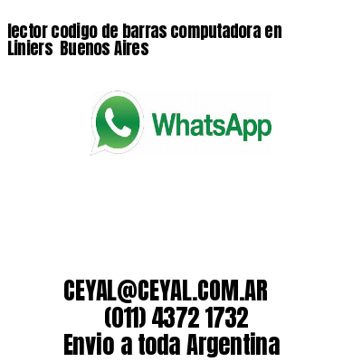 lector codigo de barras computadora en Liniers  Buenos Aires