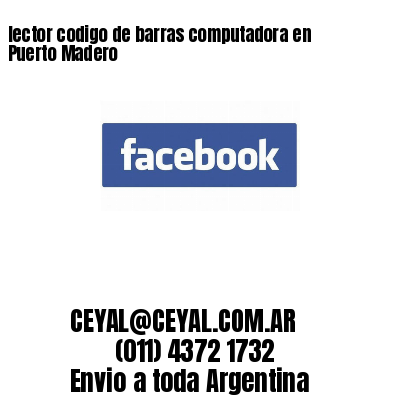lector codigo de barras computadora en Puerto Madero