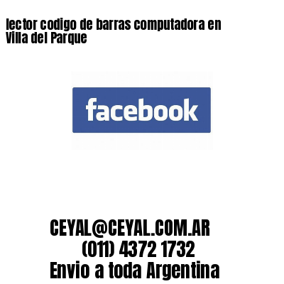 lector codigo de barras computadora en Villa del Parque