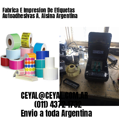 Fabrica E Impresion De Etiquetas Autoadhesivas A. Alsina Argentina