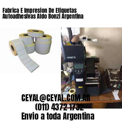 Fabrica E Impresion De Etiquetas Autoadhesivas Aldo Bonzi Argentina