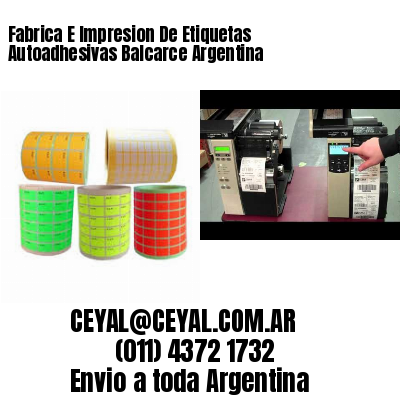 Fabrica E Impresion De Etiquetas Autoadhesivas Balcarce Argentina