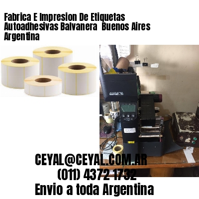 Fabrica E Impresion De Etiquetas Autoadhesivas Balvanera  Buenos Aires Argentina