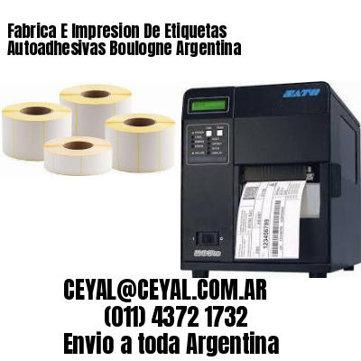 Fabrica E Impresion De Etiquetas Autoadhesivas Boulogne Argentina