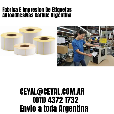 Fabrica E Impresion De Etiquetas Autoadhesivas Carhue Argentina