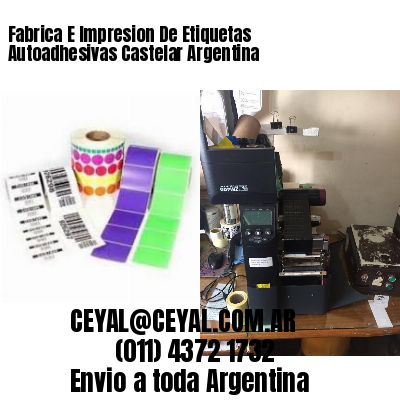 Fabrica E Impresion De Etiquetas Autoadhesivas Castelar Argentina