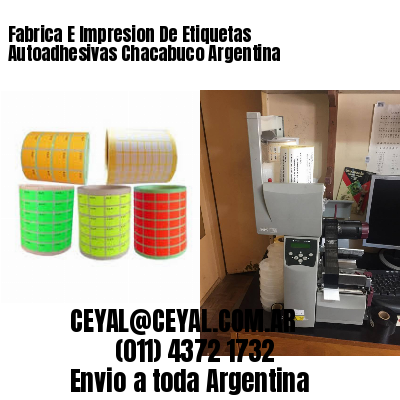 Fabrica E Impresion De Etiquetas Autoadhesivas Chacabuco Argentina
