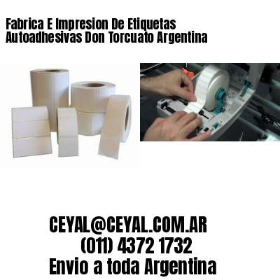 Fabrica E Impresion De Etiquetas Autoadhesivas Don Torcuato Argentina