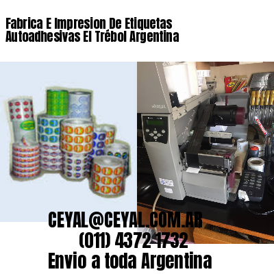 Fabrica E Impresion De Etiquetas Autoadhesivas El Trébol Argentina