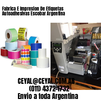 Fabrica E Impresion De Etiquetas Autoadhesivas Escobar Argentina