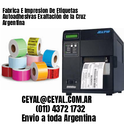Fabrica E Impresion De Etiquetas Autoadhesivas Exaltación de la Cruz Argentina