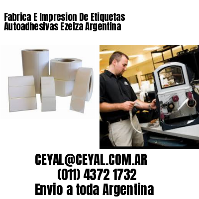 Fabrica E Impresion De Etiquetas Autoadhesivas Ezeiza Argentina