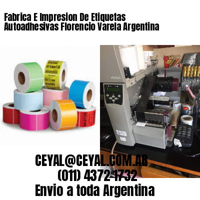 Fabrica E Impresion De Etiquetas Autoadhesivas Florencio Varela Argentina