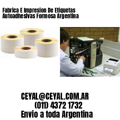 Fabrica E Impresion De Etiquetas Autoadhesivas Formosa Argentina