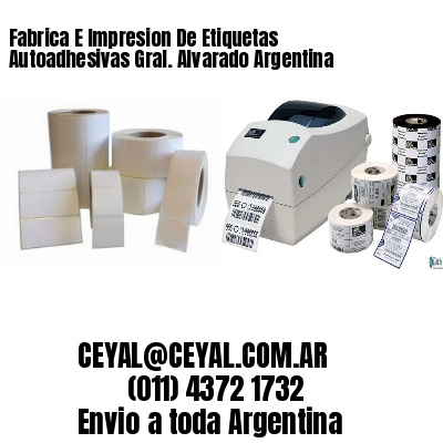 Fabrica E Impresion De Etiquetas Autoadhesivas Gral. Alvarado Argentina