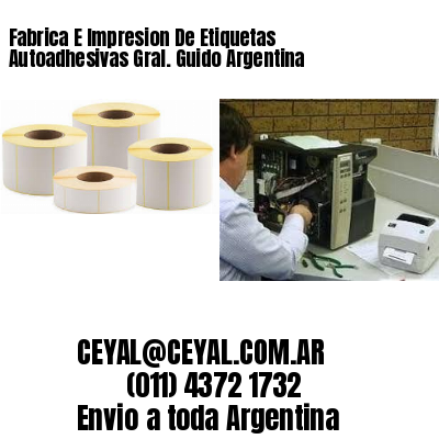 Fabrica E Impresion De Etiquetas Autoadhesivas Gral. Guido Argentina