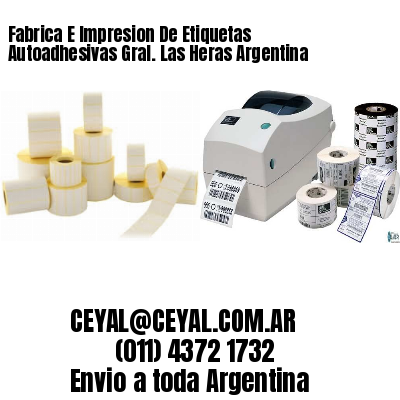 Fabrica E Impresion De Etiquetas Autoadhesivas Gral. Las Heras Argentina