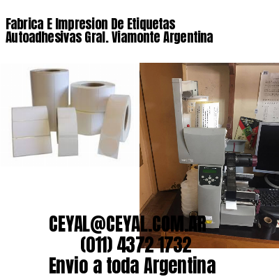 Fabrica E Impresion De Etiquetas Autoadhesivas Gral. Viamonte Argentina