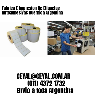 Fabrica E Impresion De Etiquetas Autoadhesivas Guernica Argentina