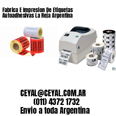 Fabrica E Impresion De Etiquetas Autoadhesivas La Reja Argentina