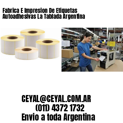 Fabrica E Impresion De Etiquetas Autoadhesivas La Tablada Argentina