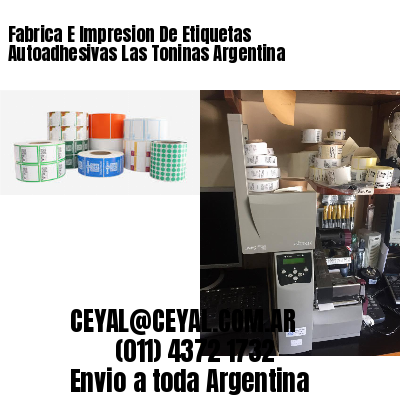 Fabrica E Impresion De Etiquetas Autoadhesivas Las Toninas Argentina