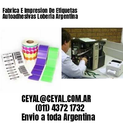 Fabrica E Impresion De Etiquetas Autoadhesivas Loberia Argentina