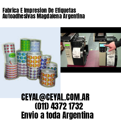 Fabrica E Impresion De Etiquetas Autoadhesivas Magdalena Argentina