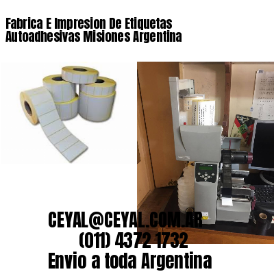 Fabrica E Impresion De Etiquetas Autoadhesivas Misiones Argentina