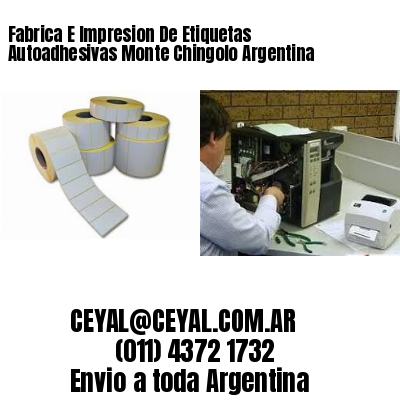 Fabrica E Impresion De Etiquetas Autoadhesivas Monte Chingolo Argentina