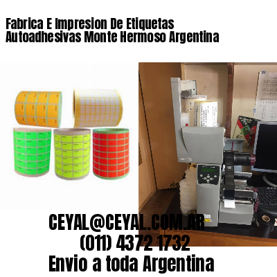 Fabrica E Impresion De Etiquetas Autoadhesivas Monte Hermoso Argentina