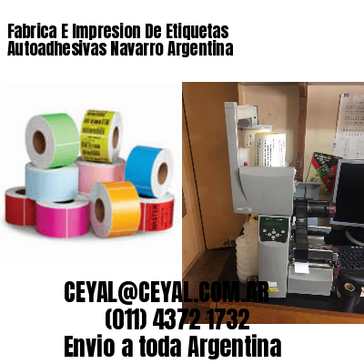 Fabrica E Impresion De Etiquetas Autoadhesivas Navarro Argentina