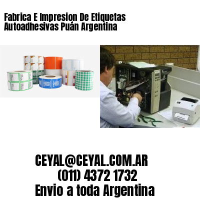 Fabrica E Impresion De Etiquetas Autoadhesivas Puán Argentina