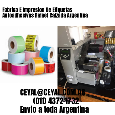 Fabrica E Impresion De Etiquetas Autoadhesivas Rafael Calzada Argentina