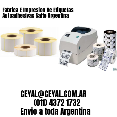 Fabrica E Impresion De Etiquetas Autoadhesivas Salto Argentina