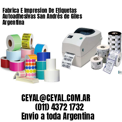 Fabrica E Impresion De Etiquetas Autoadhesivas San Andrés de Giles Argentina