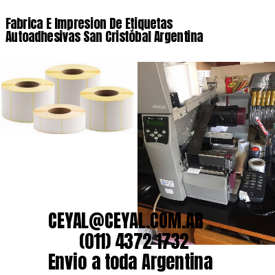 Fabrica E Impresion De Etiquetas Autoadhesivas San Cristóbal Argentina