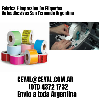 Fabrica E Impresion De Etiquetas Autoadhesivas San Fernando Argentina