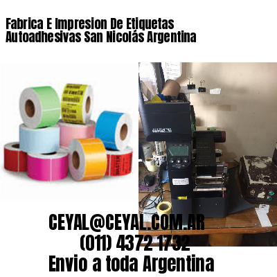 Fabrica E Impresion De Etiquetas Autoadhesivas San Nicolás Argentina