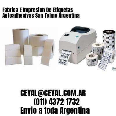 Fabrica E Impresion De Etiquetas Autoadhesivas San Telmo Argentina
