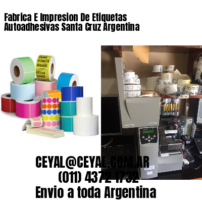 Fabrica E Impresion De Etiquetas Autoadhesivas Santa Cruz Argentina
