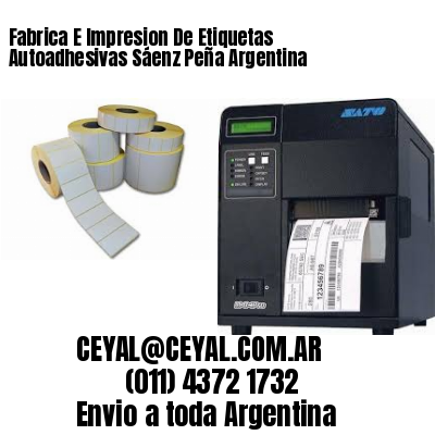 Fabrica E Impresion De Etiquetas Autoadhesivas Sáenz Peña Argentina