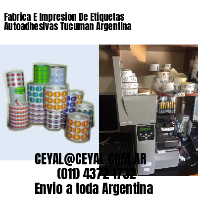 Fabrica E Impresion De Etiquetas Autoadhesivas Tucuman Argentina